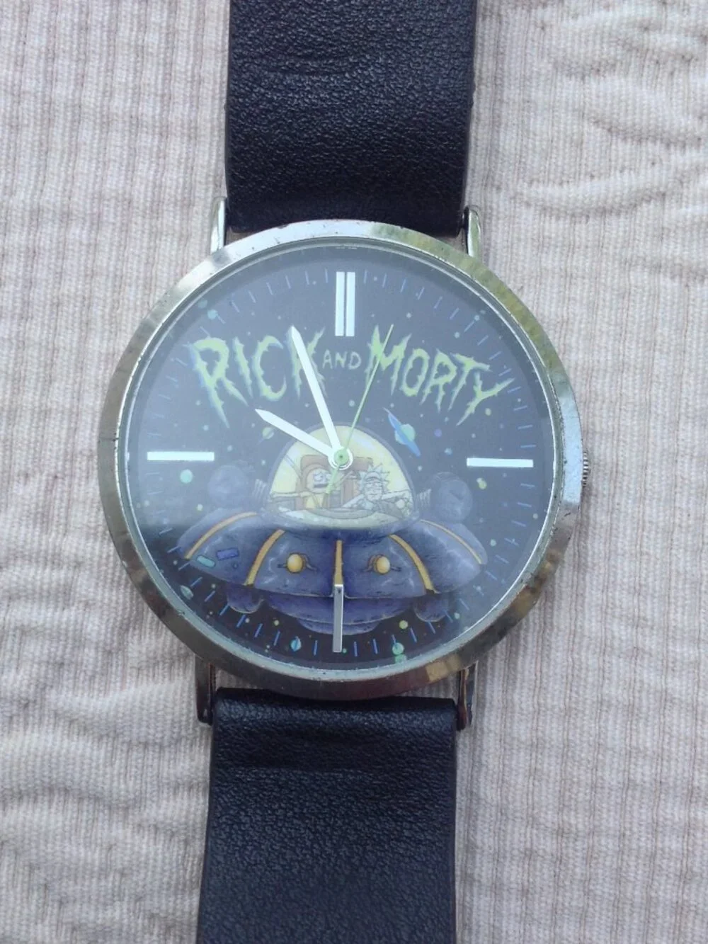 Rick & Morty Adult Swim Accutime Watch Co Wrist Watch Collectible Memorabilia